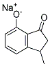 7-HYDROXY-3-METHYL-1-INDANONESODIUMSALT Struktur