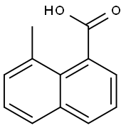 8-METHYL-1-NAPHTHOICACID Struktur