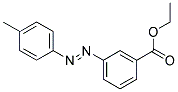 ETHYL4'-METHYLAZOBENZENE-3-CARBOXYLATE Struktur