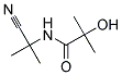 N-(1-CYANO-1-METHYLETHYL)-2-HYDROXY-2-METHYLPROPIONAMIDE Struktur