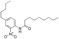 N-(2-NITRO-4-PENTYLPHENYL)NONANAMIDE Struktur