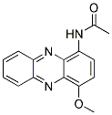 N-(4-METHOXY-1-PHENAZINYL)ACETAMIDE Struktur