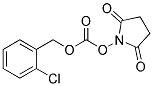 N-(O-CHLOROBENZYLOXYCARBONYLOXY)SUCCINIMIDE Struktur