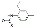 O-ETHYL(P-TOLYL)THIOCARBAMATE Struktur