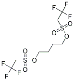 TETRAMETHYLENEBIS(2,2,2-TRIFLUOROETHANESULFONATE) Struktur