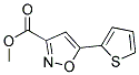 Methyl-5-(thiophen-2-yl)isoxazole-3-carboxylate Struktur