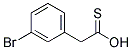 3-Bromo-phenylthioaceticacid Struktur