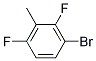 3-Bromo-2-fluoro-6-fluorotoluene Struktur