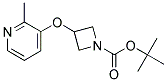 3-(2-Methyl-pyridin-3-yloxy)-azetidine-1-carboxylic acid tert-butyl ester Struktur