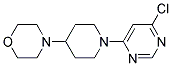 4-[1-(6-Chloro-pyrimidin-4-yl)-piperidin-4-yl]-morpholine Struktur