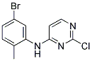 N-(5-bromo-2-methylphenyl)-2-chloropyrimidin-4-amine Struktur