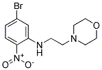 (5-Bromo-2-nitro-phenyl)-(2-morpholin-4-yl-ethyl)-amine Struktur