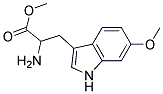 methyl 2-amino-3-(6-methoxy-1H-indol-3-yl)propanoate Struktur