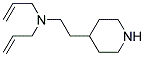 N-(2-piperidin-4-ylethyl)-N-prop-2-en-1-ylprop-2-en-1-amine Struktur