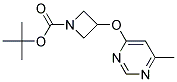 3-(6-Methyl-pyrimidin-4-yloxy)-azetidine-1-carboxylic acid tert-butyl ester Struktur