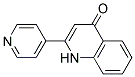 2-pyridin-4-ylquinolin-4(1H)-one Struktur