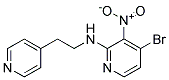 (4-Bromo-3-nitro-pyridin-2-yl)-(2-pyridin-4-yl-ethyl)-amine Struktur