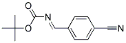 N-TERT-BUTOXYCARBONYL-4-CYANO-BENZALDIMINE Struktur