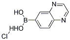 BENZOPYRAZINE-6-BORONIC ACID HYDROCHLORIDE Struktur