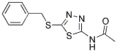 5-ACETYLAMINO-2-BENZYLTHIO-1,3,4-THIADIAZOLE Struktur