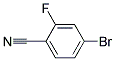 4-BROMO-1-CYANO-2-FLUOROBENZENE Struktur