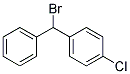 P-CHLORODIPHENYLBROMOMETHANE Struktur