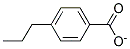 p-PropylBenzoate Struktur