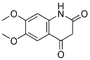 6,7-Dimethoxy-2,4-Quinoline-Dione Struktur