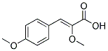 4-Dimethoxycinnamic Acid Struktur