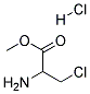 Methyl 3-Chloro-2-Amino Propionate HCl Struktur