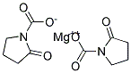 Magnesium pyrrolidone carboxylate Struktur