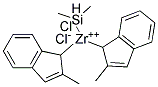 DL-Dimethylsilylbis(2-methylindenyl) zirconium dichloride Struktur