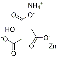 Zinc ammonium citrate Struktur