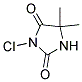 3-CHLORO-5,5-DIMETHYL-2,4-IMIDAZOLIDINEDIONE Struktur