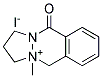 4-METHYL-10-OXO-2,3,5,10-TETRAHYDRO-1H-PYRAZOLO(1,2-B)PHTHALAZINIUMIODIDE Struktur