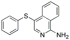 4-PHENYLTHIO-1-ISOQUINOLINAMINE Struktur