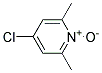 4-CHLORO-2,6-DIMETHYLPYRIDINE1-OXIDE Struktur