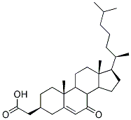 7-OXO-5-CHOLESTEN-3B-YLACETATE Struktur