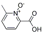 6-METHYL-2-PYRIDINECARBOXYLICACID1-OXIDE Struktur