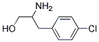 DL-2-AMINO-3-(P-CHLOROPHENYL)-1-PROPANOL Struktur