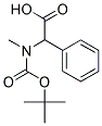 DL-A-(N-(TERT-BUTYLOXYCARBONYL)-N-METHYLAMINO)-A-PHENYLACETICACID Struktur