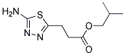 ISOBUTYL3-(5-AMINO-1,3,4-THIADIAZOL-2-YL)PROPIONATE Struktur