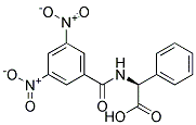 N-(3,5-DINITROBENZOYL)-D-A-PHENYLGLYCINE Struktur