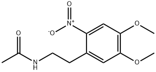 N-(4,5-DIMETHOXY-2-NITROPHENETHYL)ACETAMIDE Struktur