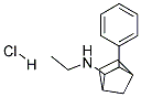 N-ETHYL-3-PHENYL-2-NORBORNANAMINEHYDROCHLORIDE Struktur