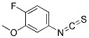 4-Fluoro-3-methoxyphenylisothiocyanate Struktur