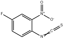 4-Fluoro-2-nitrophenylisothiocyanate Struktur