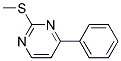 2-(Methylthio)-4-phenylpyrimidine Struktur