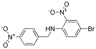 (4-Bromo-2-nitro-phenyl)-(4-nitro-benzyl)-amine Struktur