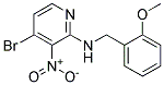 (4-Bromo-3-nitro-pyridin-2-yl)-(2-methoxy-benzyl)-amine Struktur